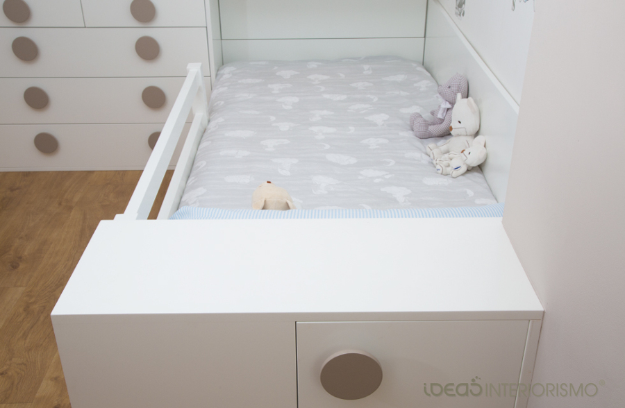 Una habitación infantil muy actual.