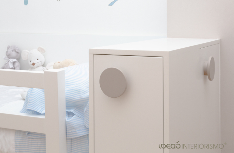 Una habitación infantil muy actual.