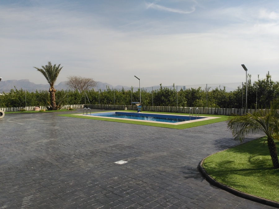 Urbanización - Ubicación piscina vivienda