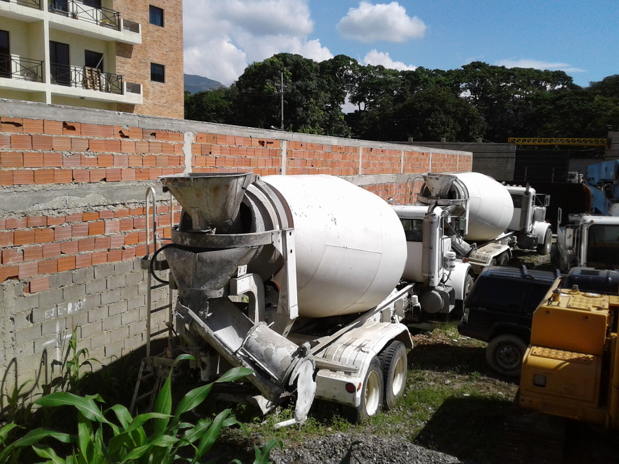 uso de mixer de hormigon para vaciado