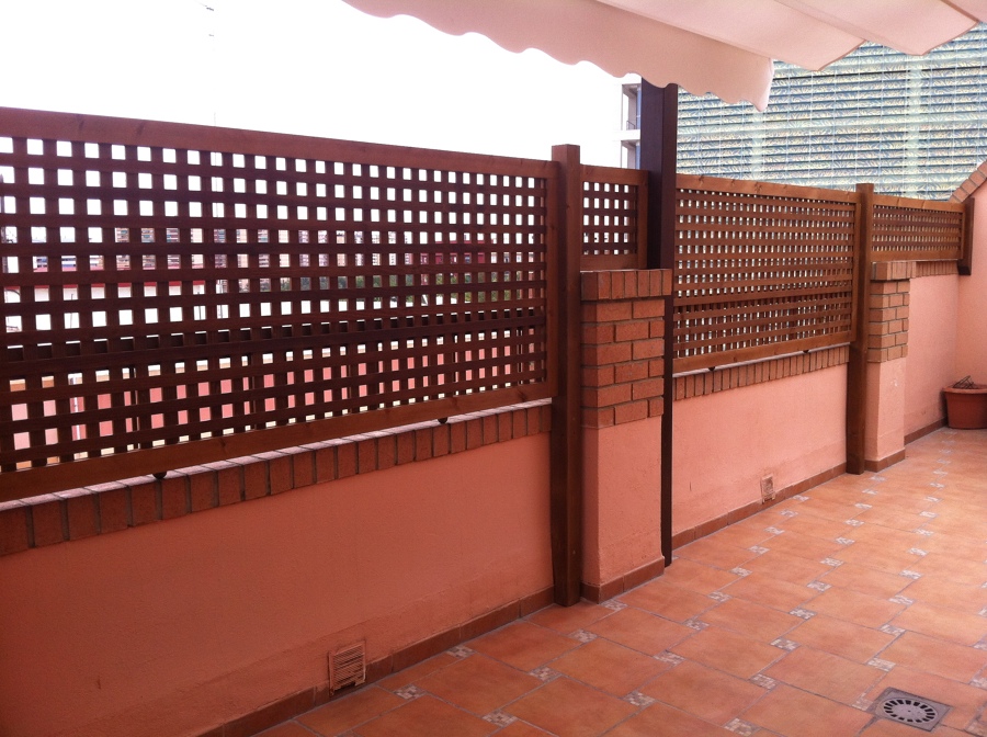 Vallado terraza