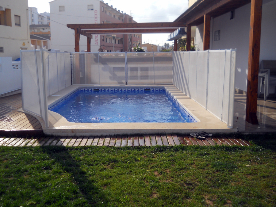 Vallas para piscinas, desmontables