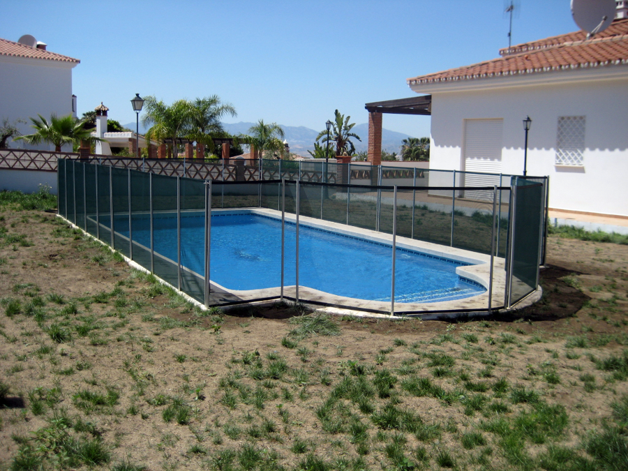 Vallas para piscinas, desmontables