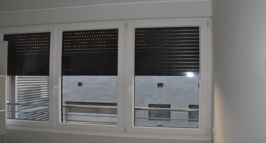 Ventana abatible de 3 hojas 