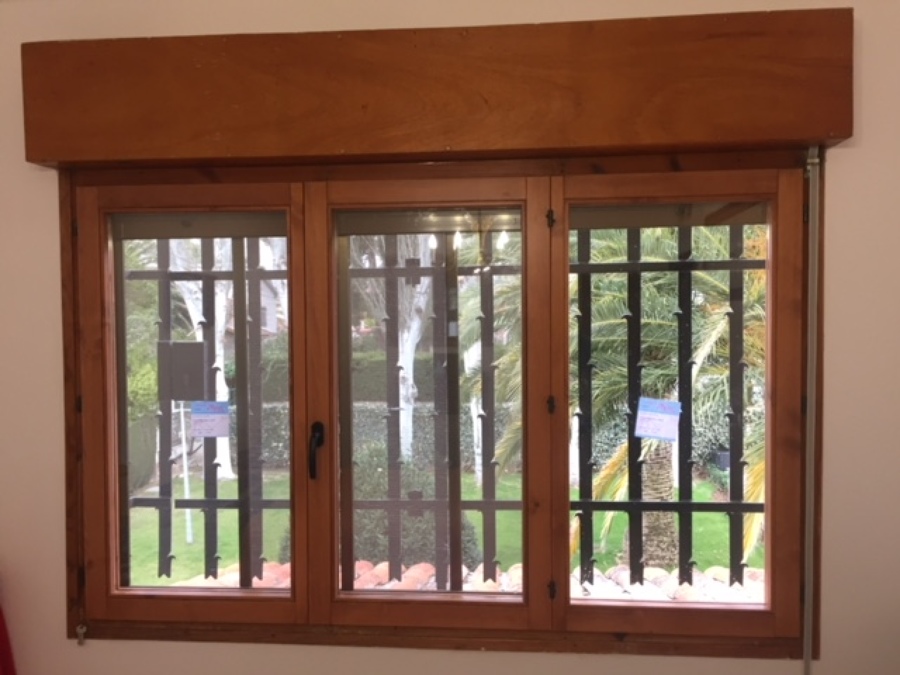 Ventana con vidrio climalit cámara 4-8-4