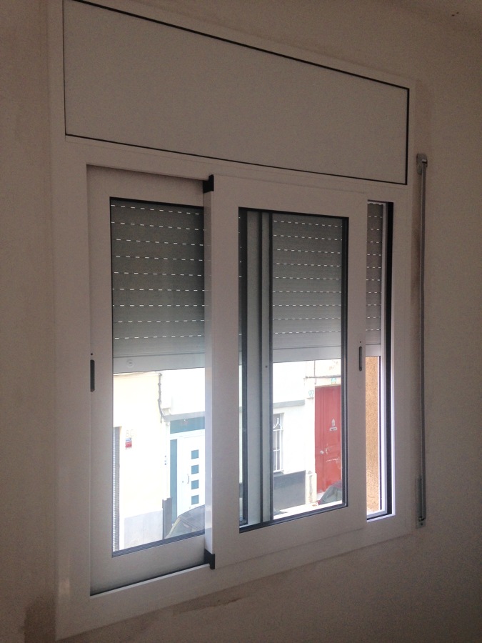 Ventana corredera de 1350x1200+300