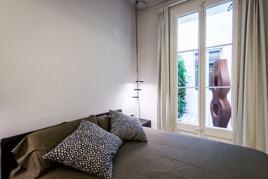 Ventana en el dormitorio principal