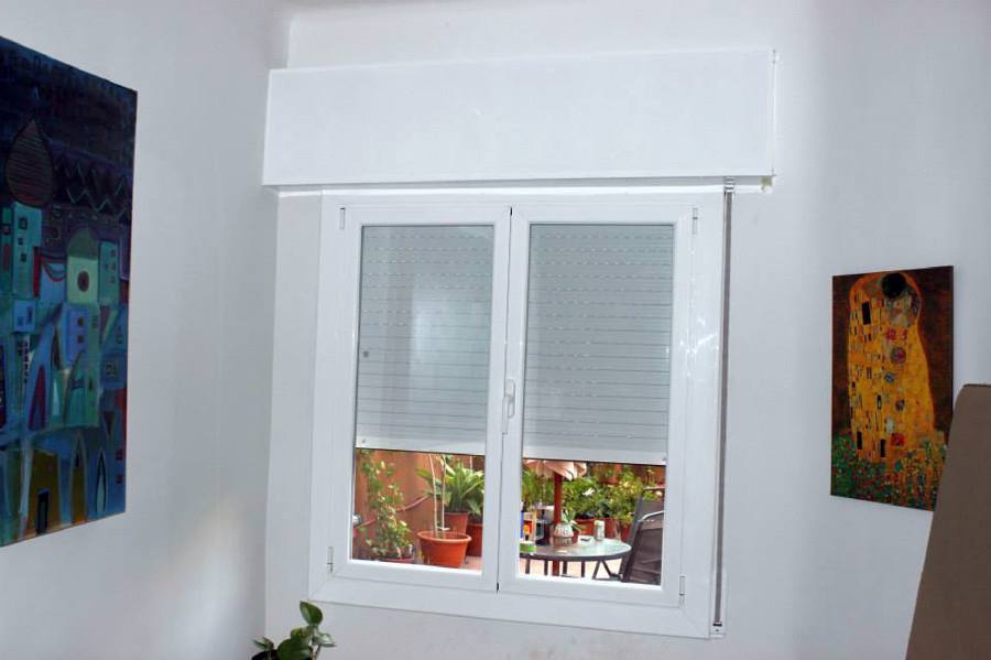 Ventana lacado blanco
