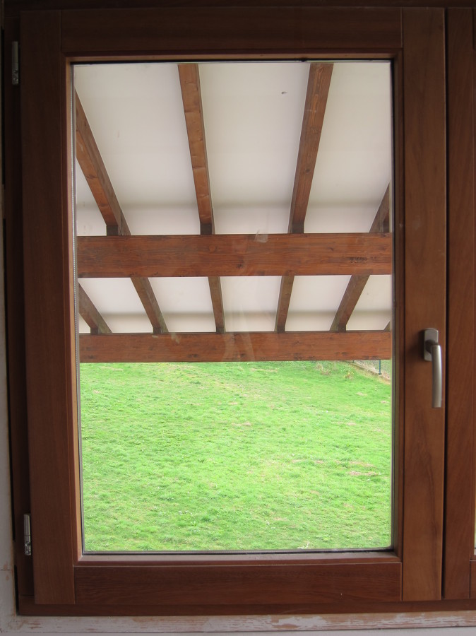 Ventana y estructura porche _  ARQit Estudio