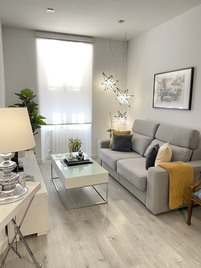 Ventanas del salón. MINIPISO en Madrid