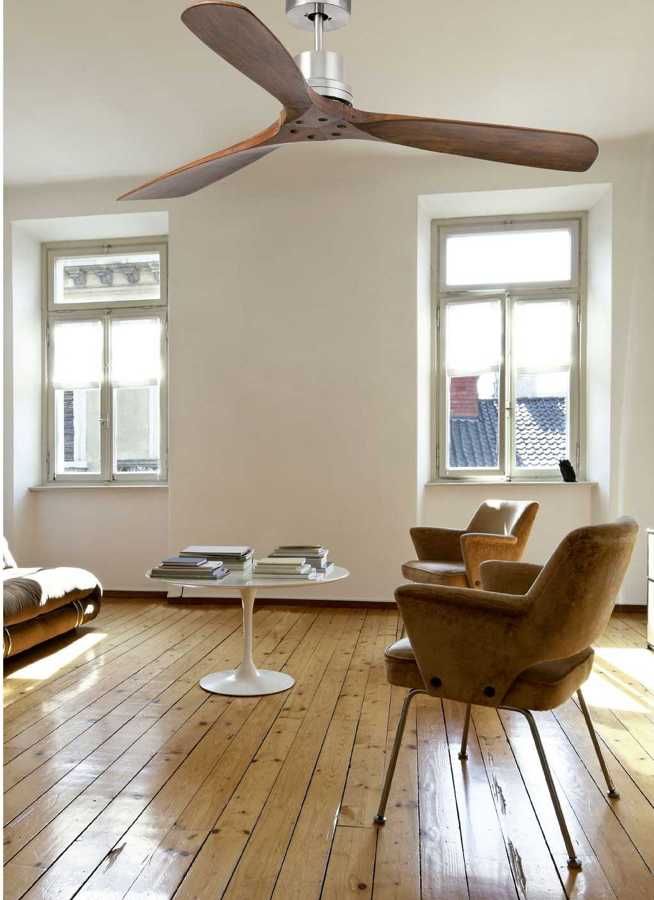 ventilador de techo madera