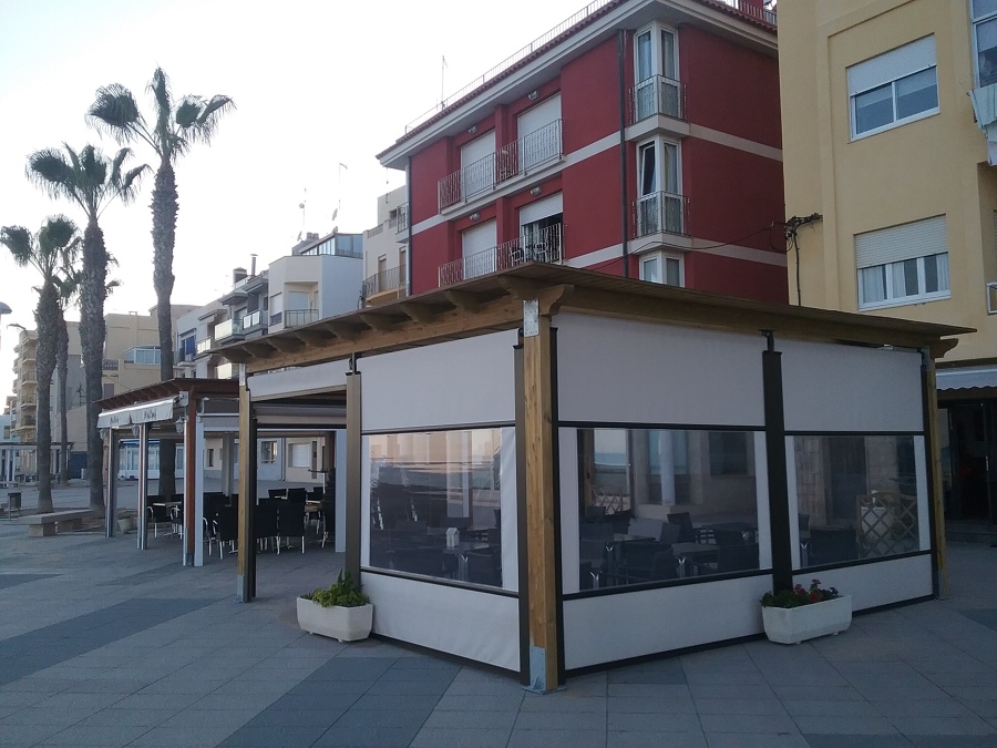 Verticales y paravientos