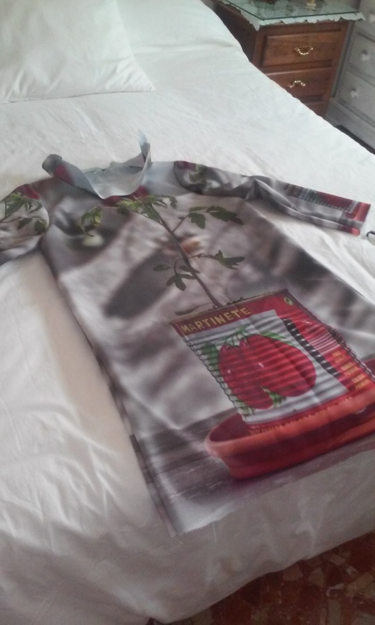 Vestido casi terminado