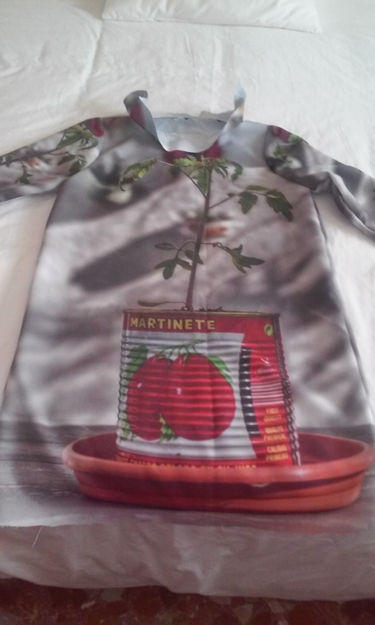 Vestido casi terminado