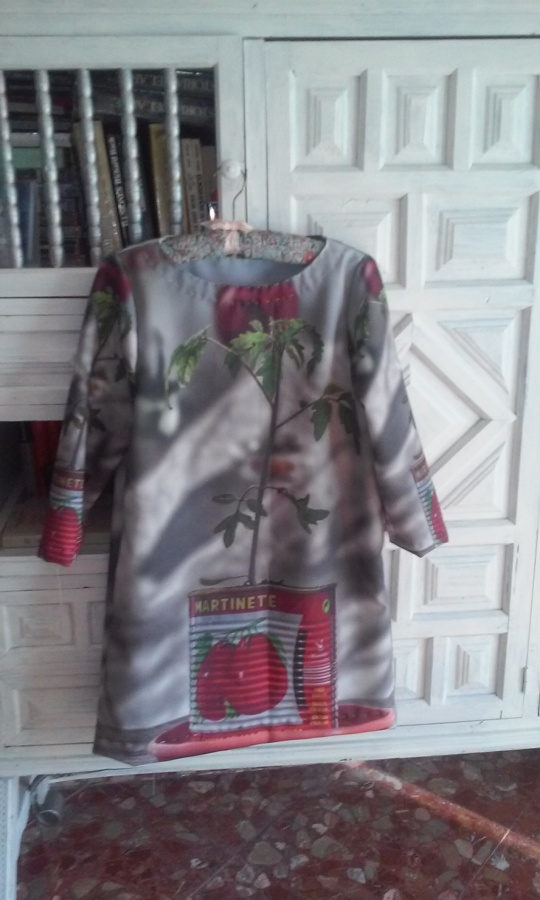 Vestido casi terminado