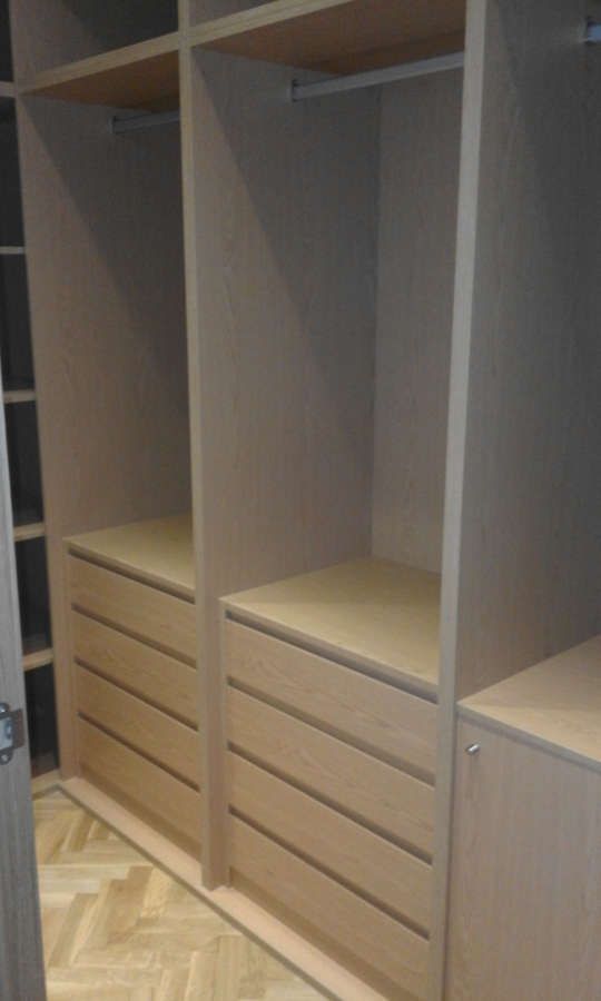 vestidor cajoneras mk