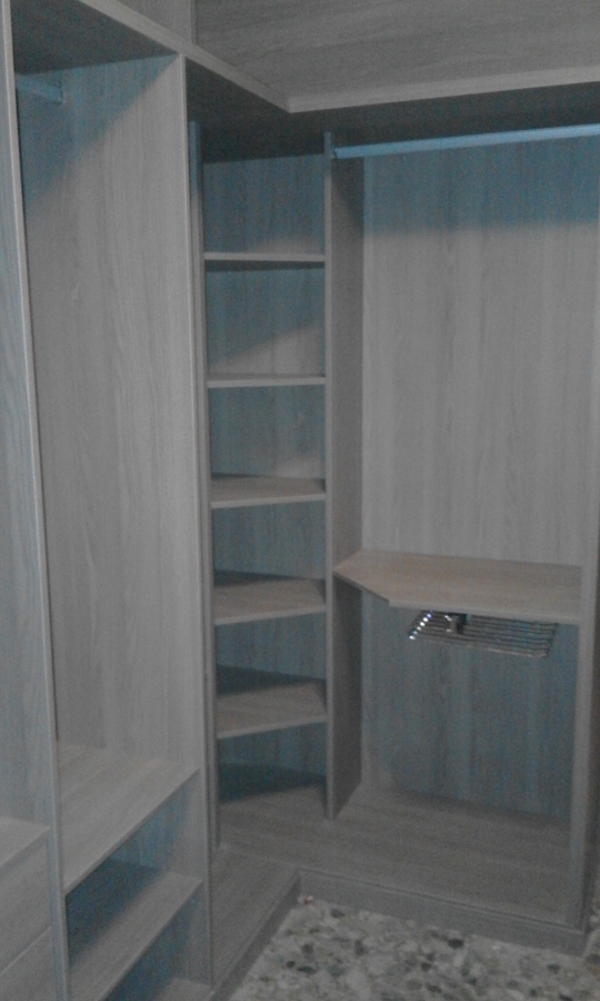 vestidor con rinconera