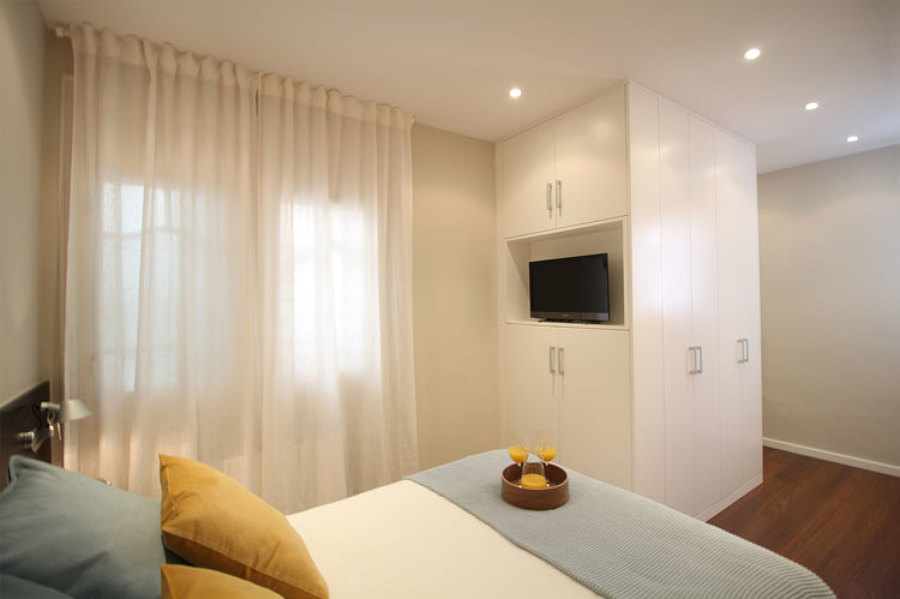 Vestidor de acceso al dormitorio