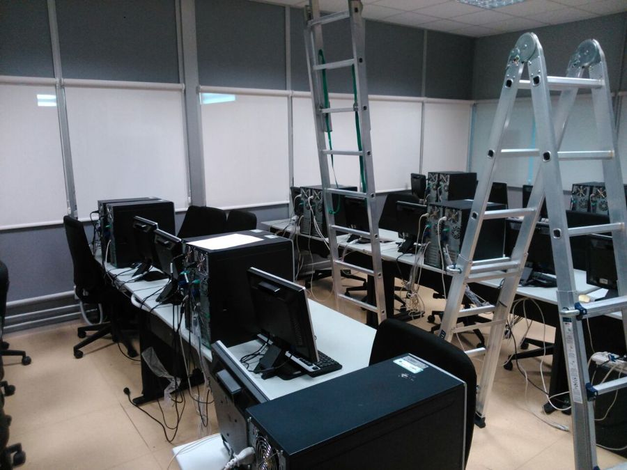 Video proyeccion Aula de formación 1