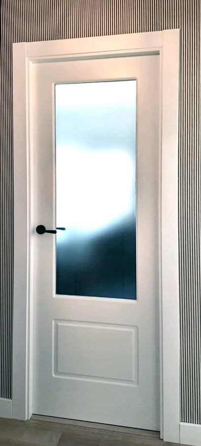 Vidriera de un vidrio