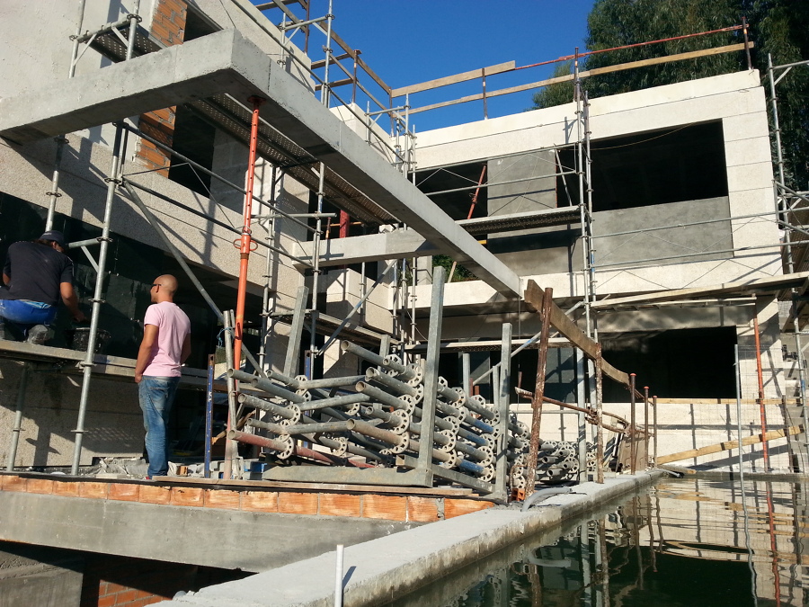 Viga ornamental solarium