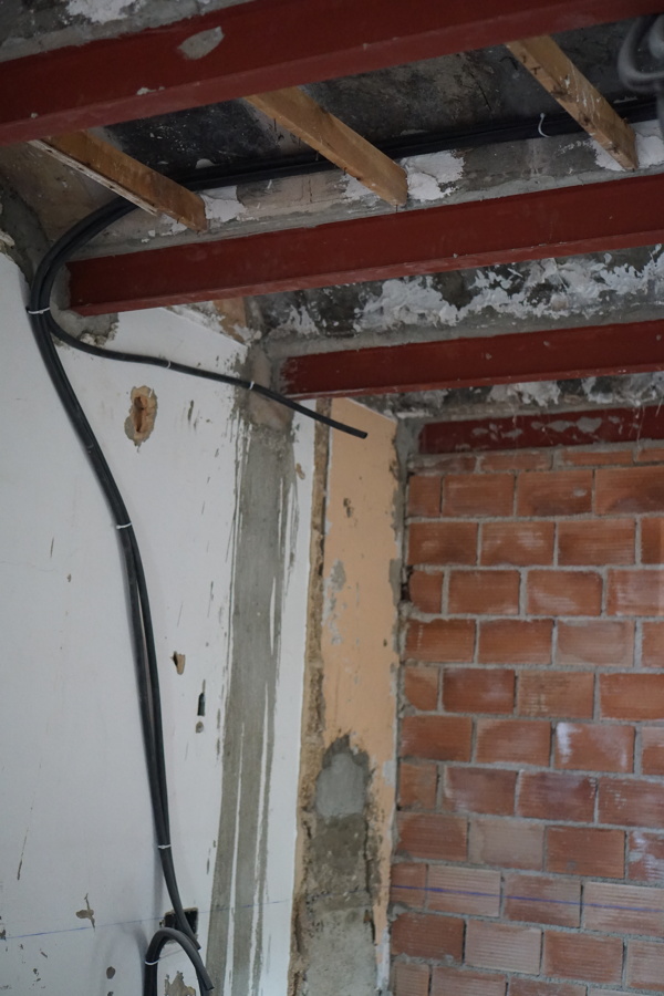 Vigas metálicas empotradas