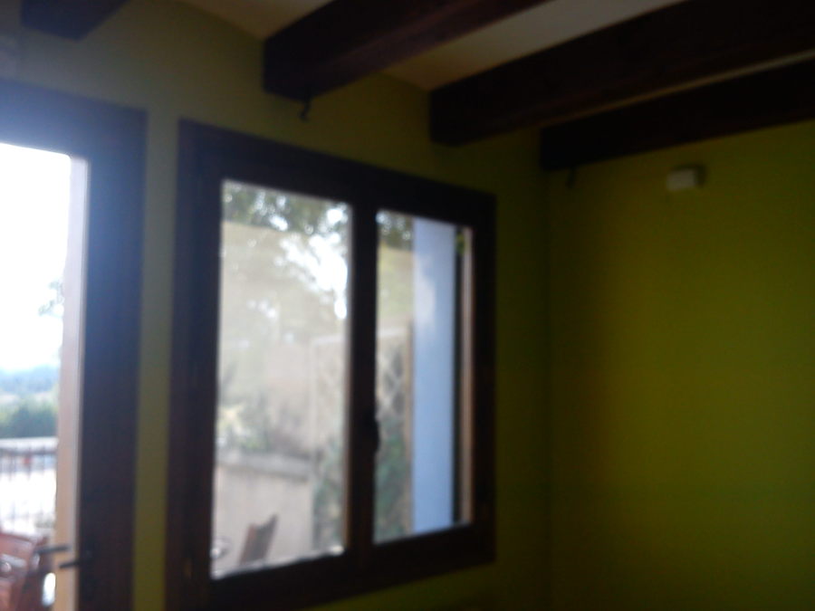 vigas tratadas con lasur