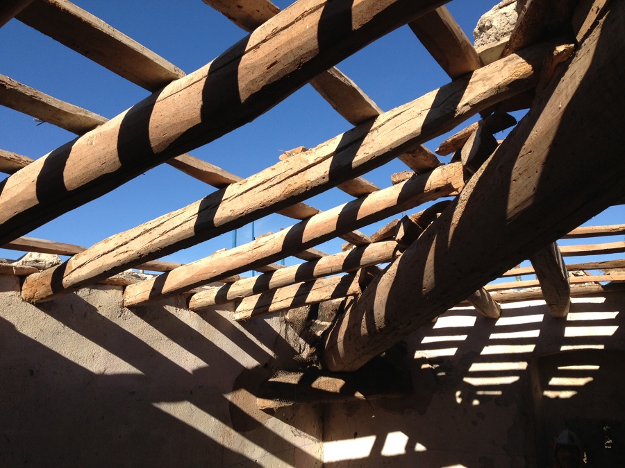vigas y llatas
