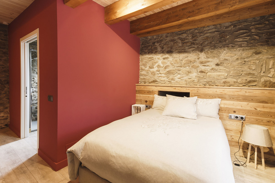 Vilamaroto. Habitación doble.