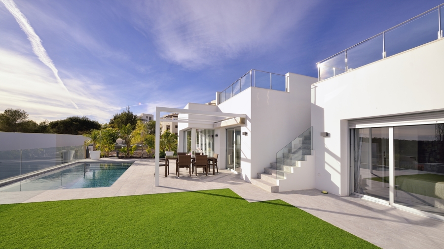 exterior vivienda moderna