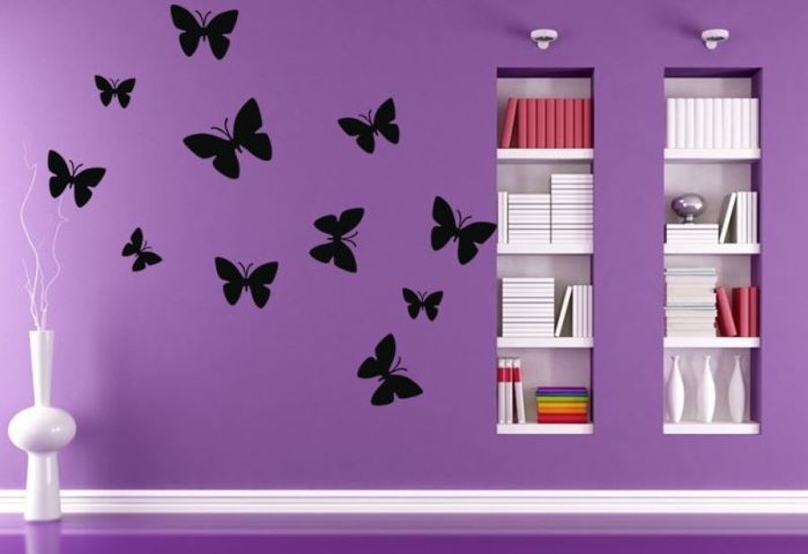 Vinilo Mariposas Revoloteando