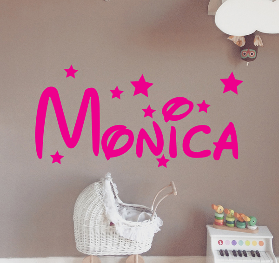 Vinilo nombre personalizado