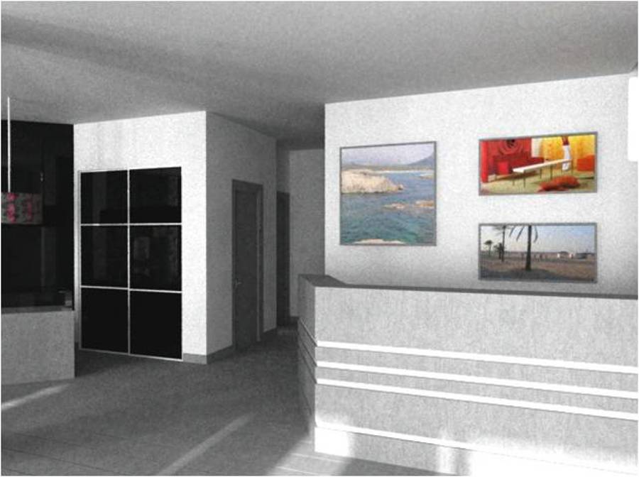 vista 3D antes de realizar la obra