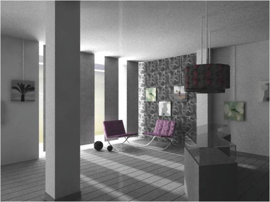 vista 3D antes de realizar la obra