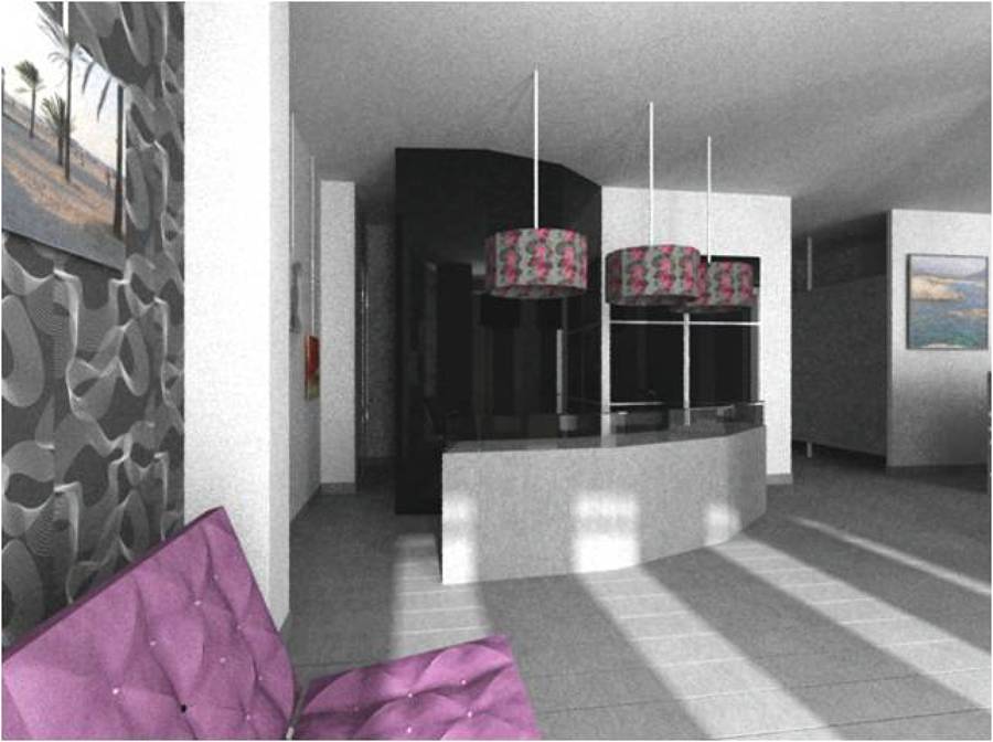 vista 3D antes de realizar la obra