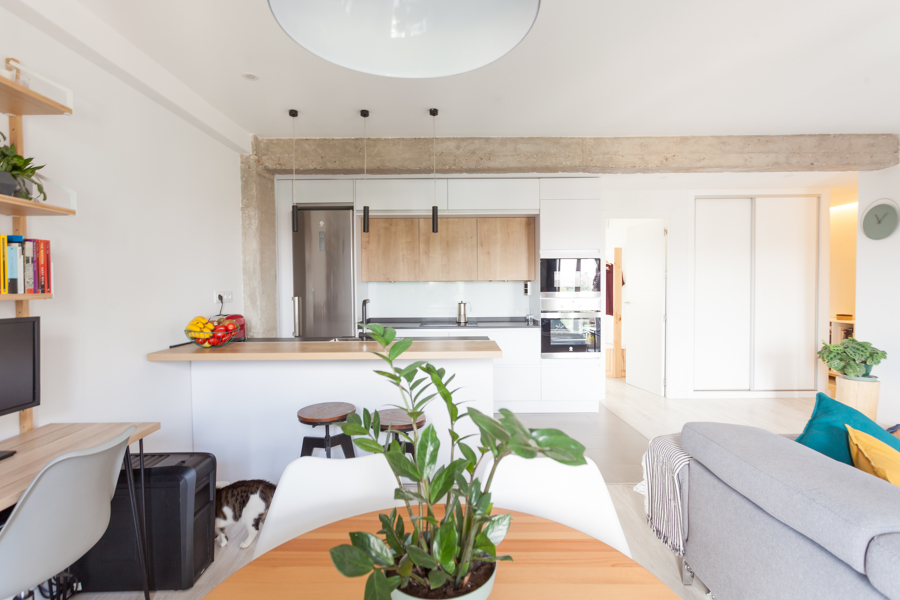 Vista cocina / comedor