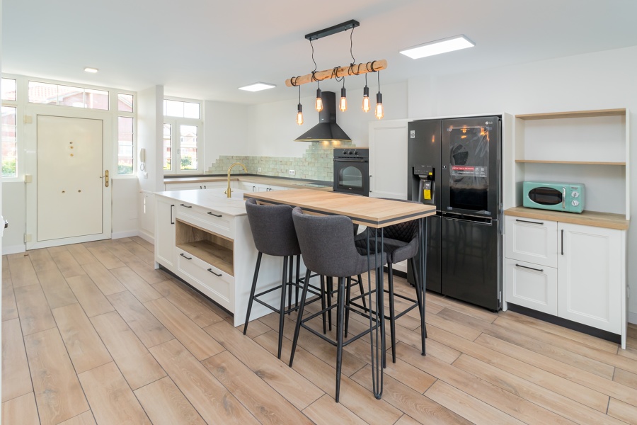 Vista cocina después