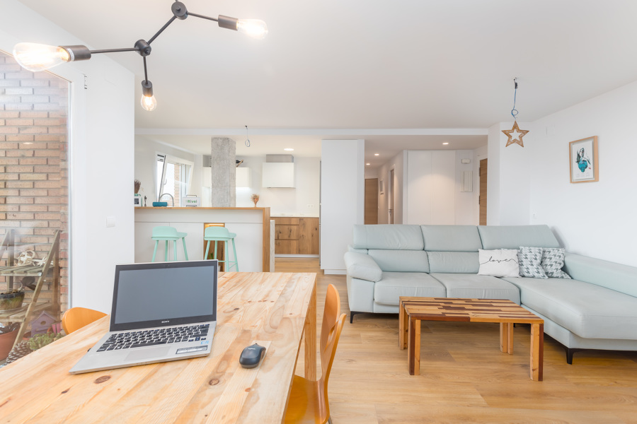 Vista comedor-cocina