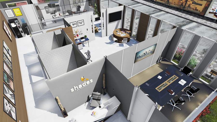 Vista de corte elevado general 1