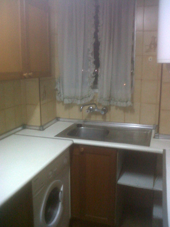 Vista de la cocina antes de la reforma