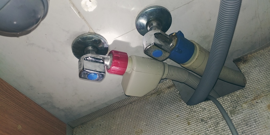 Vista de la instalacion del lavavajillas