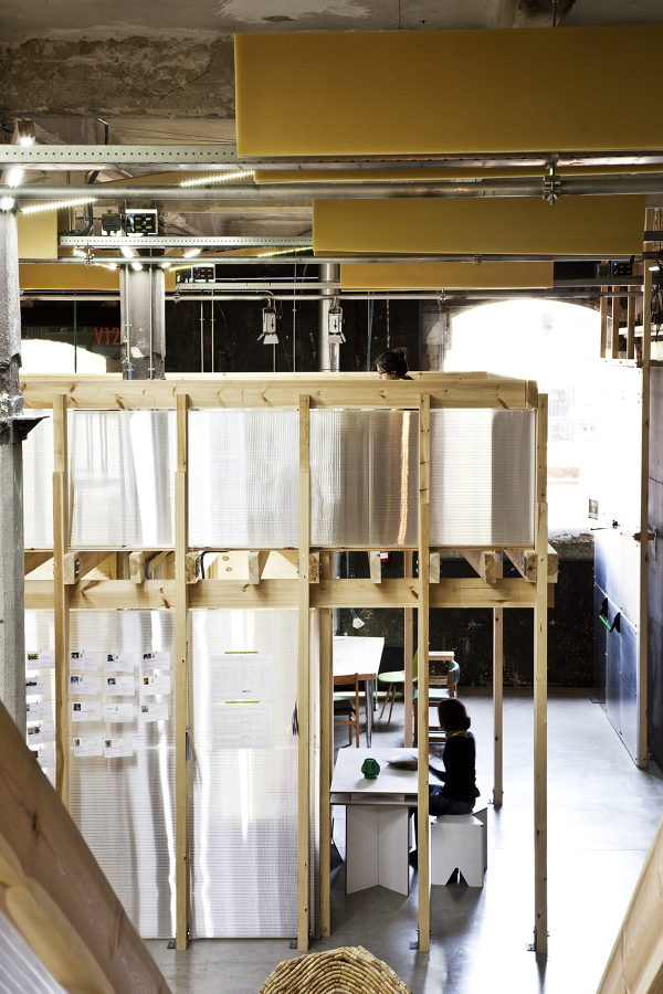 Vista de la parte trasera del anfiteatro