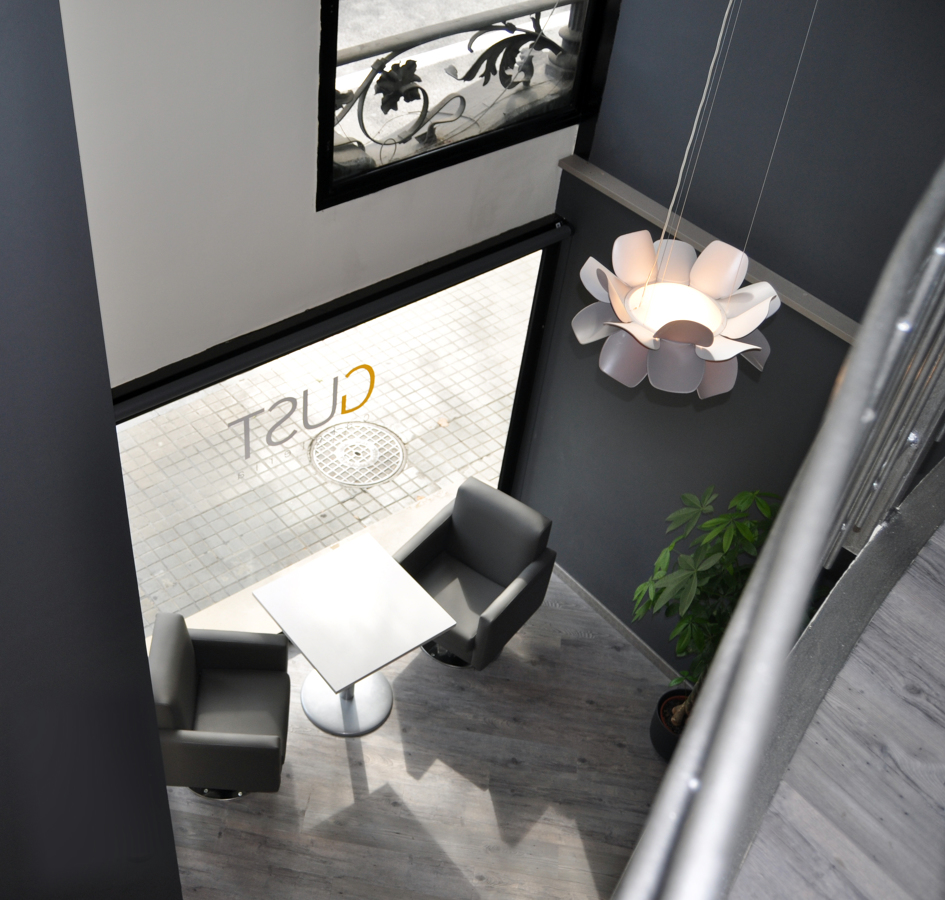 Vista de la zona cafetería