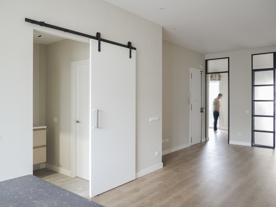 vista de la zona de acceso