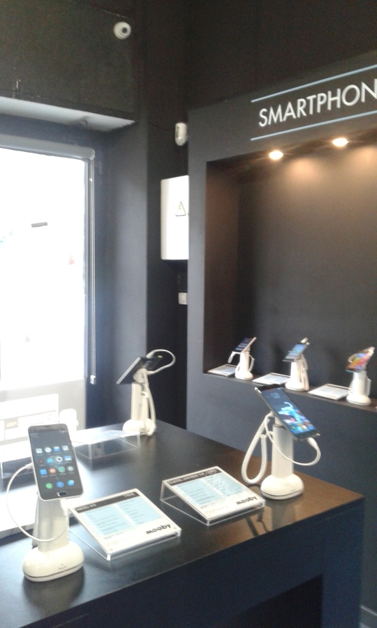 Vista de la zona negra, con cámara y volumétrico al fondo