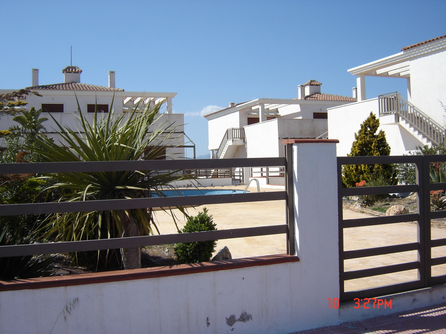 Vista de la zona verde comunitaria