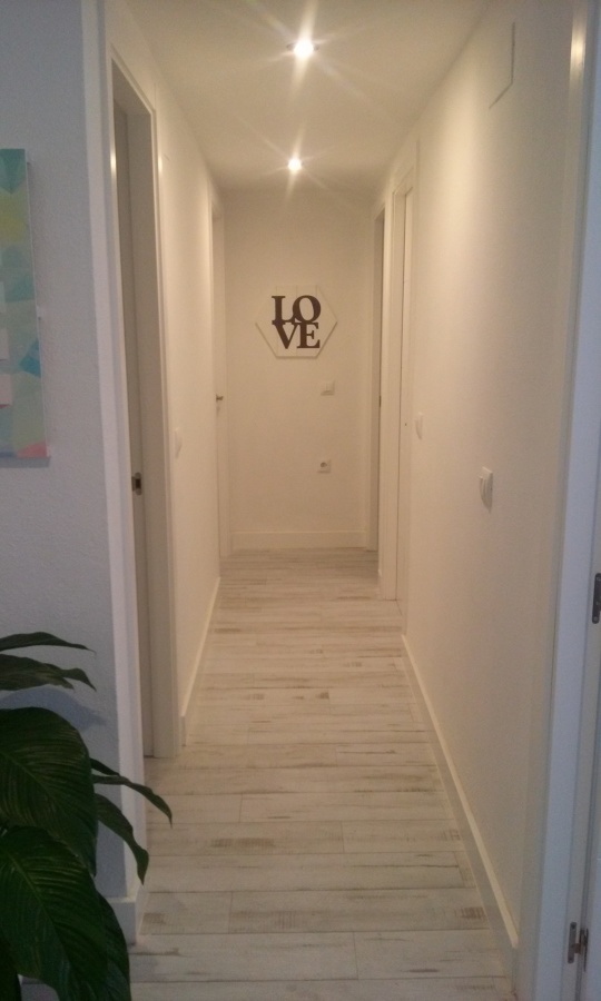 VISTA DE PASILLO TERMINADO