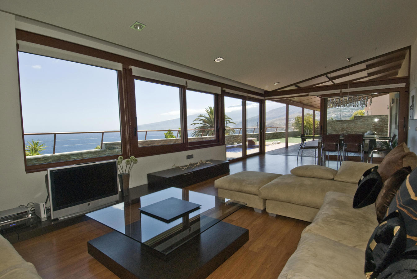 Vista de sala de estar