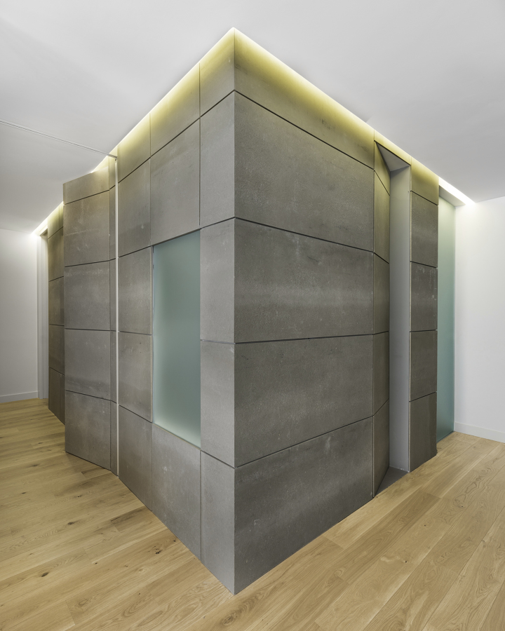 Vista de volumen central