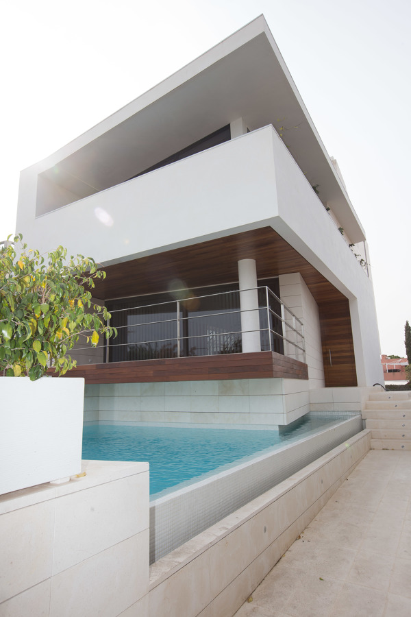 Vista del acceso a la vivienda